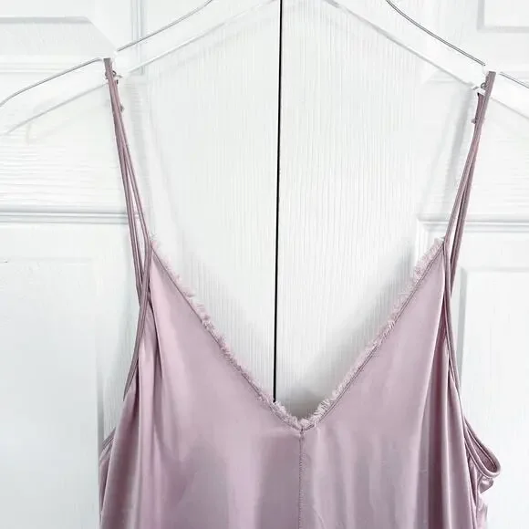 Forte Forte Lilac Satin Slip Dress - Picture 2 of 10
